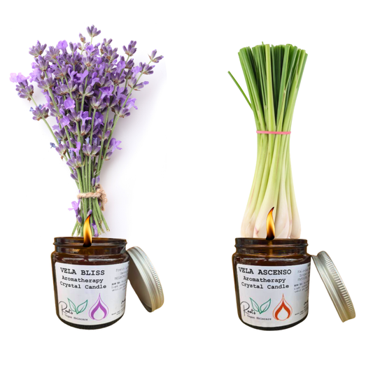 Vela Crystal Essential Oil Candles wholesale - small
