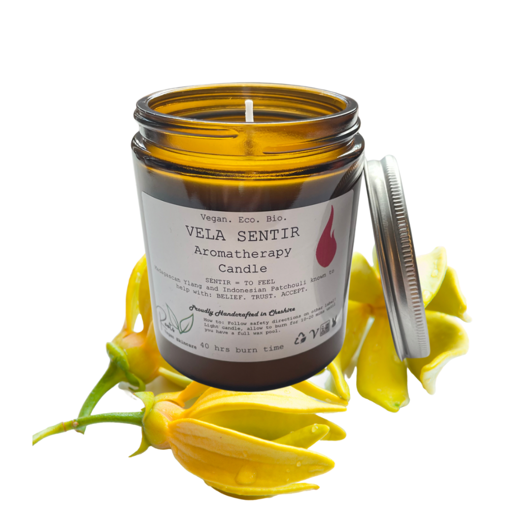 Vela Sentir Essential Oil Candle