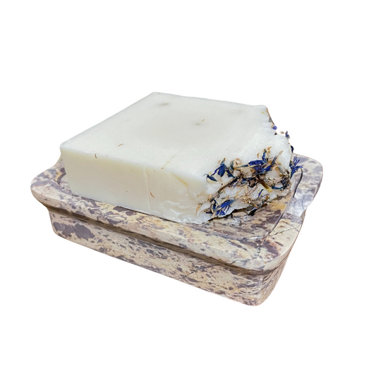 Soapstone Bar Rest - soap dish and drainer