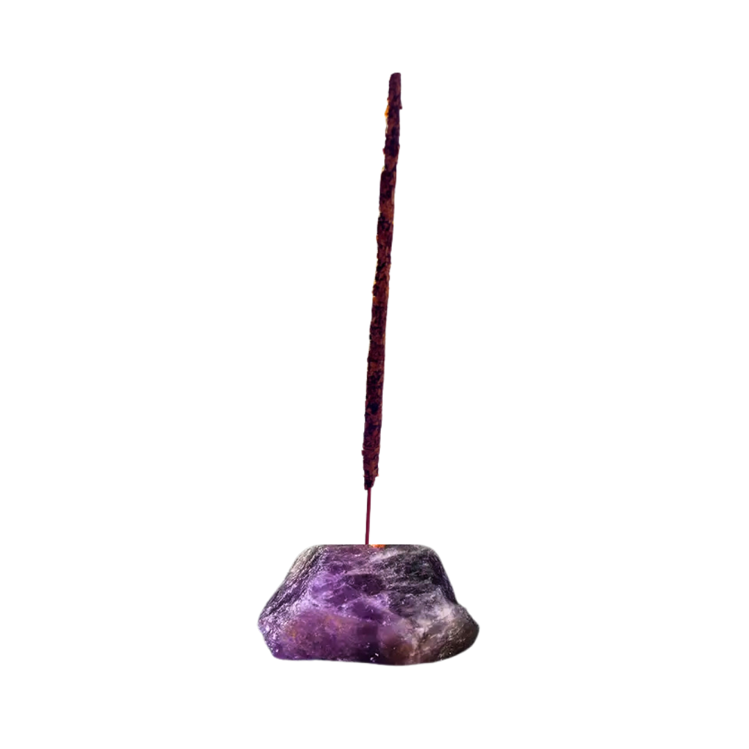 Amethyst Crystal Incense Holder