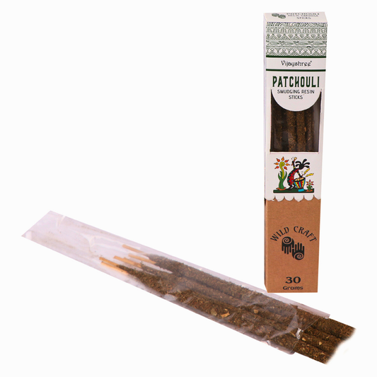 GOLDEN PATCHOULI INCENSE RESIN SMUDGING STICKS