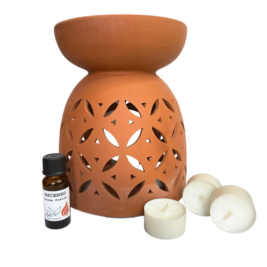 Terracotta Burner - 20cm extra large
