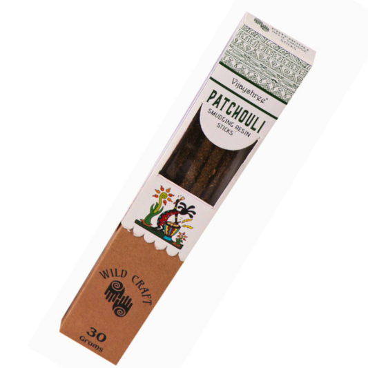GOLDEN PATCHOULI INCENSE RESIN SMUDGING STICKS