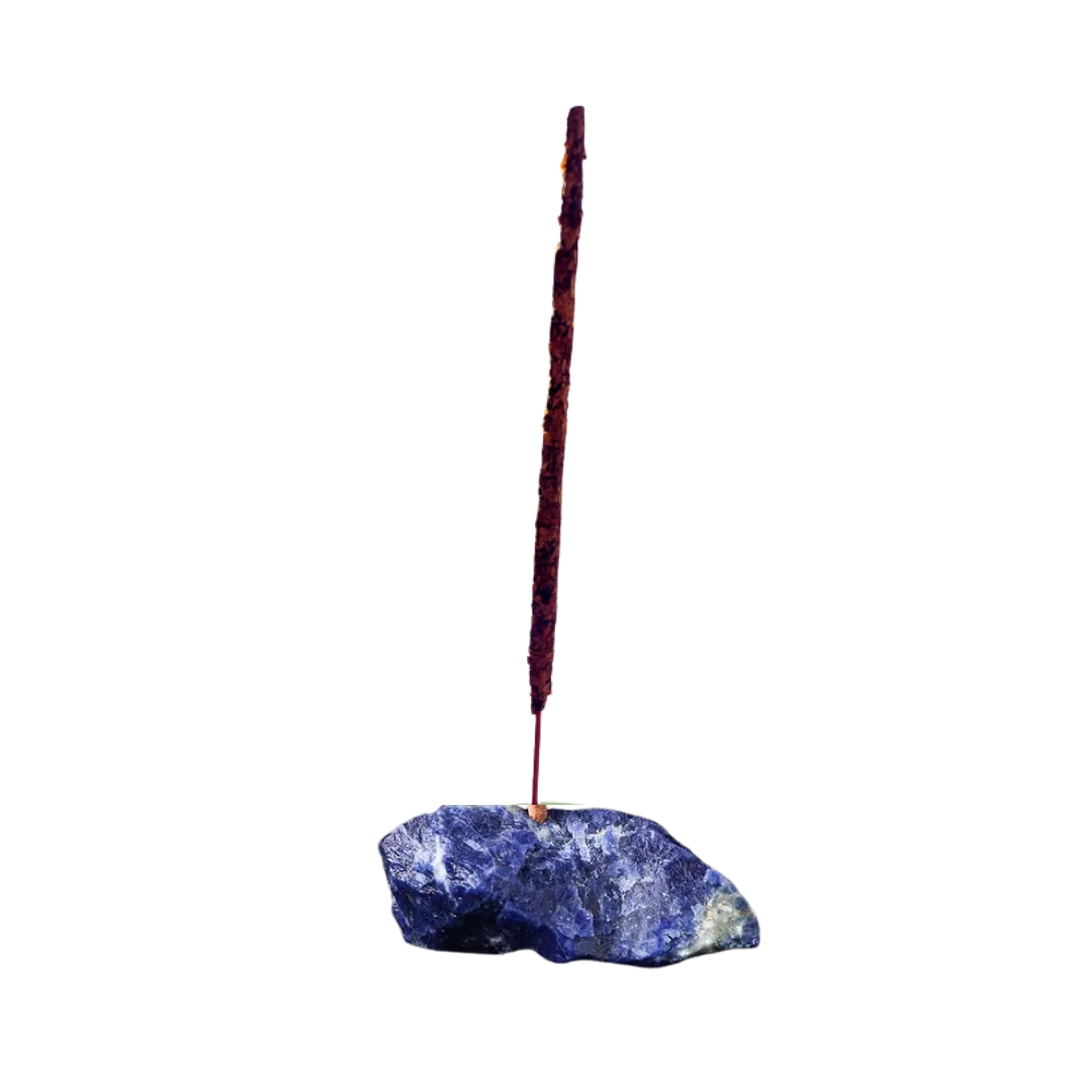 Blue Sodalite Crystal Incense Holder